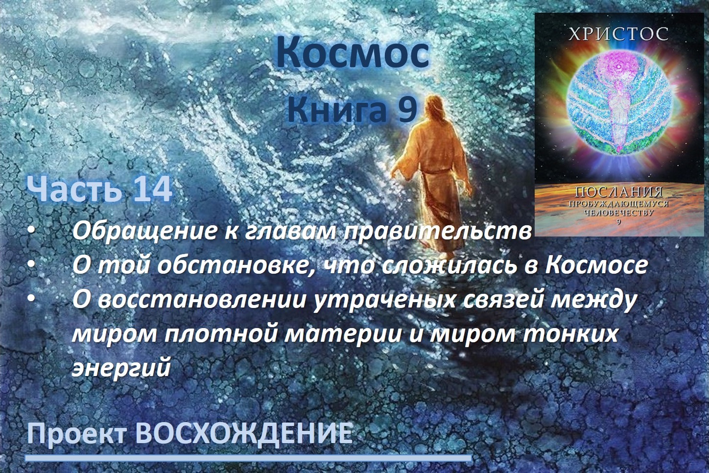 Прямые эфиры: книга 9 Космос. Часть 14. Об обстановке в Космосе. Обращение к главам правительств