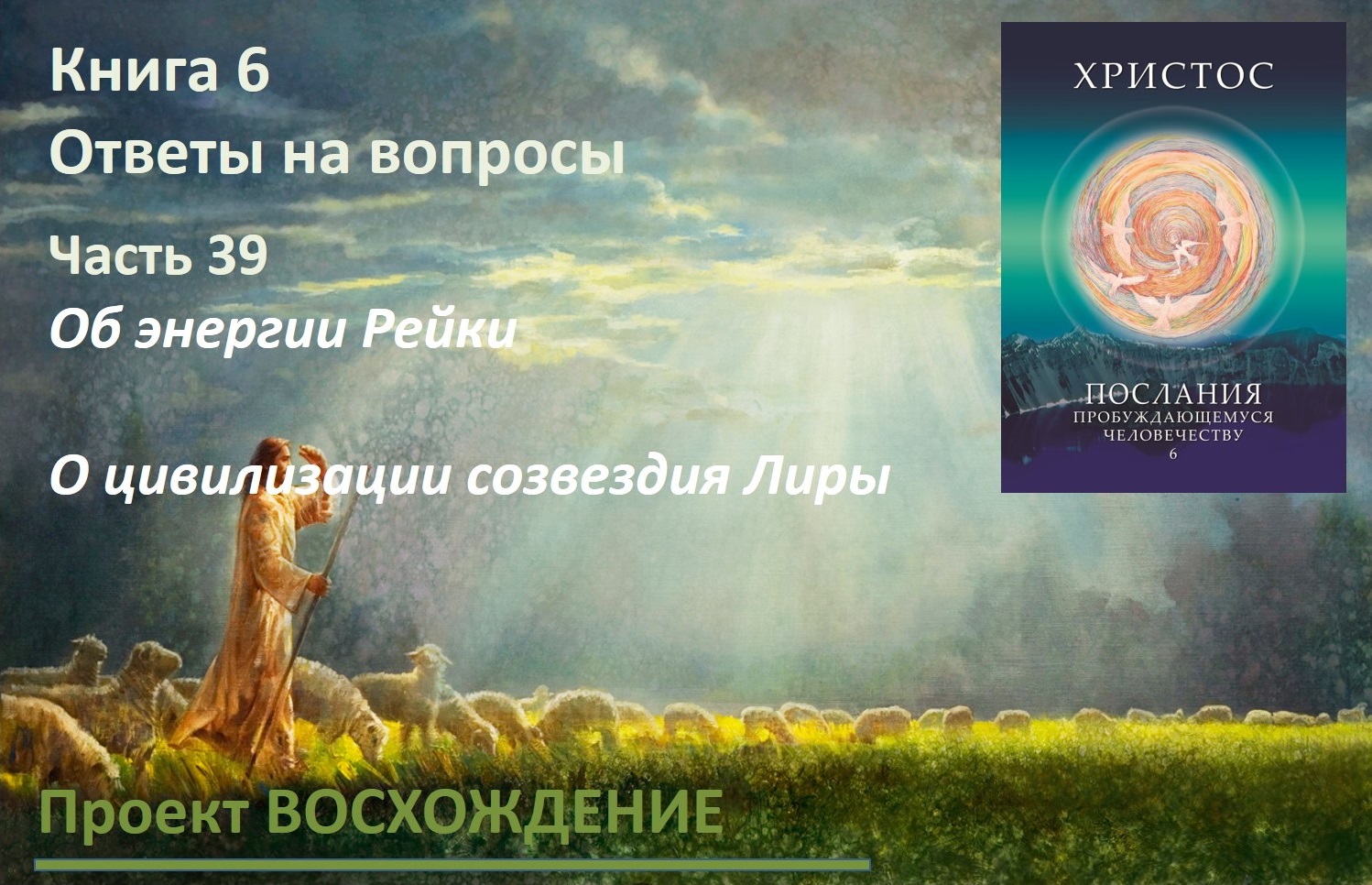 Прямые эфиры: книга 6 Ответы на вопросы. Часть 39. Об энергии Рейки. О цивилизации созвездия Лиры